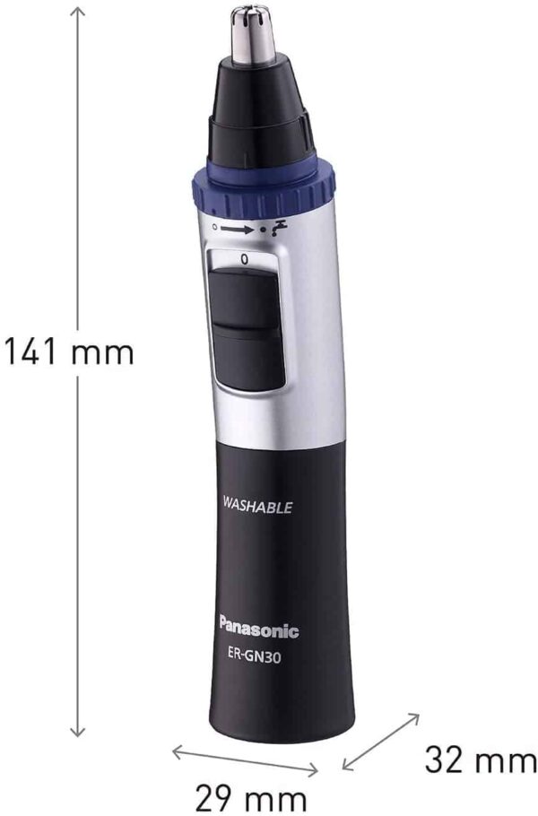 Panasonic ER-GN30-K - máy tỉa lông mũi, tai và lông mặt - Hình ảnh 3